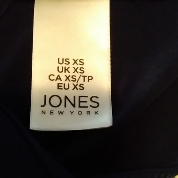 JONES  NY- Navy Jersey Knit Tank - Picture 5 of 8